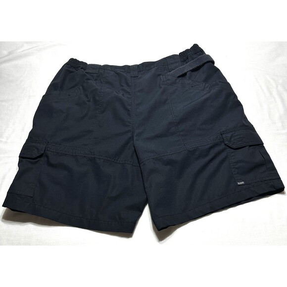 5.11 Tactical Navy Cargo Taclite Pro Pockets Zip Shorts Mens 40 73287 *READ - Picture 7 of 11